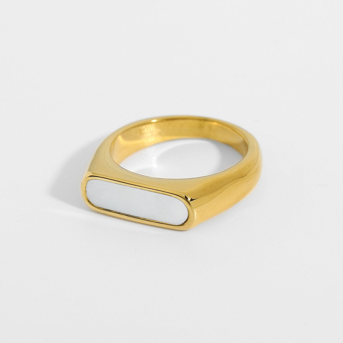 Wholesale 18K Gold Plated Stainless Steel Rings